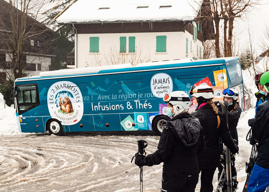 Le bus des infusions locales made in Haute-Savoie